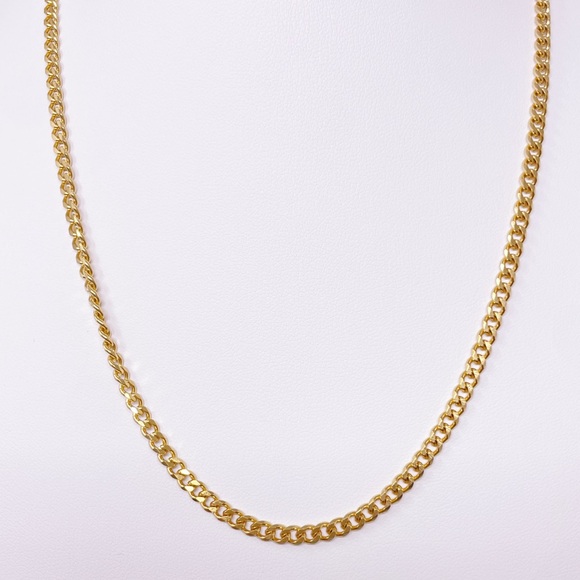Stainless Steel Gold Necklace 18” - Picture 7 of 7